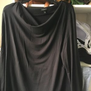 Talbot's cowl neck long sleeve top
